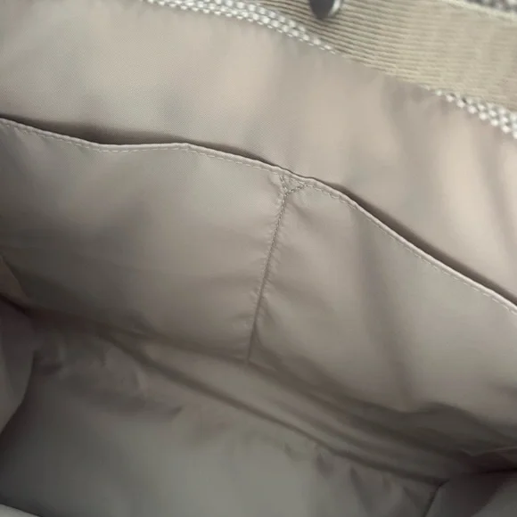 Lululemon Athletica Two Tone Canvas Tote Bag - Picture 5 of 10